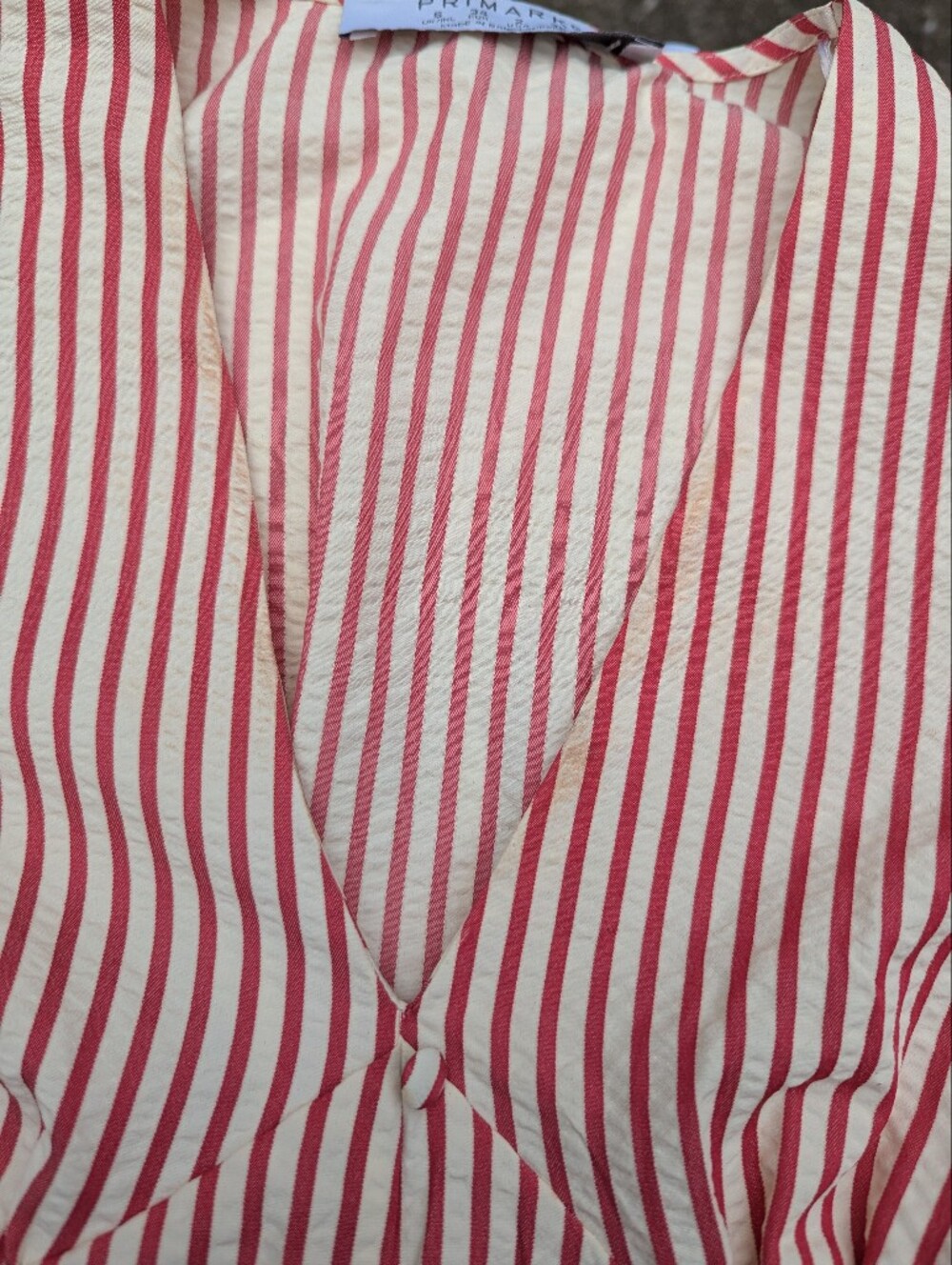 Primark NWT Striped Summer Dress Women's Size 2 - Picture 2 of 9